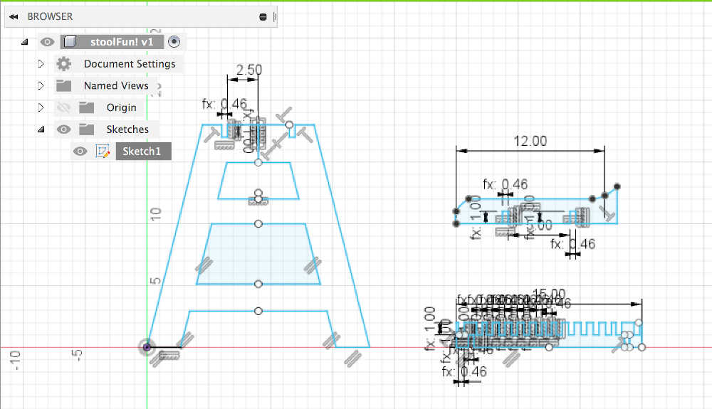 Initial iterations