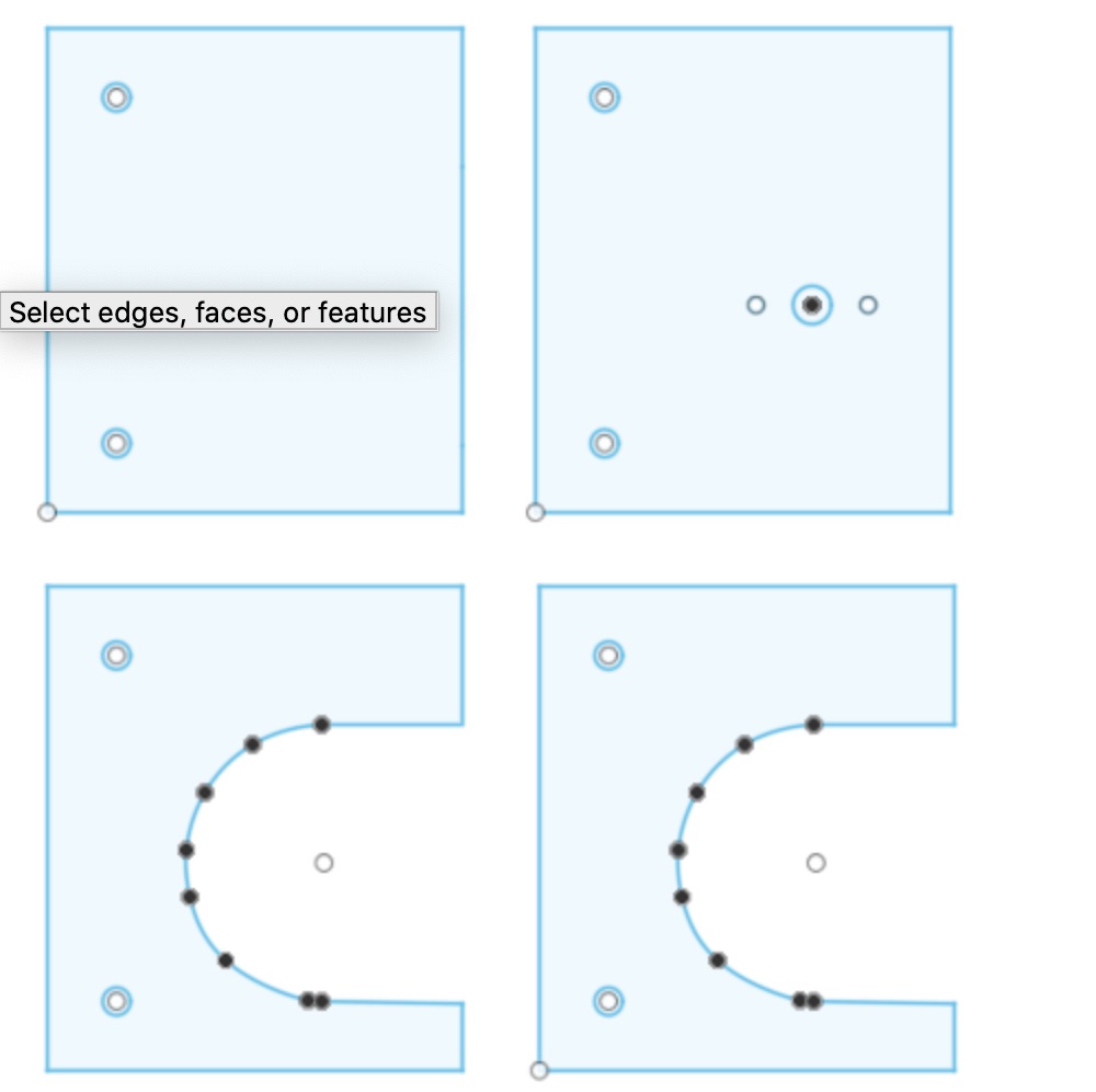 Initial iterations