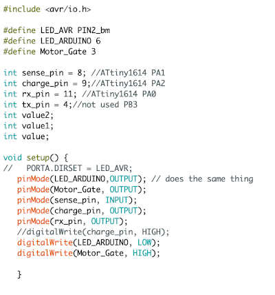 Initial iterations