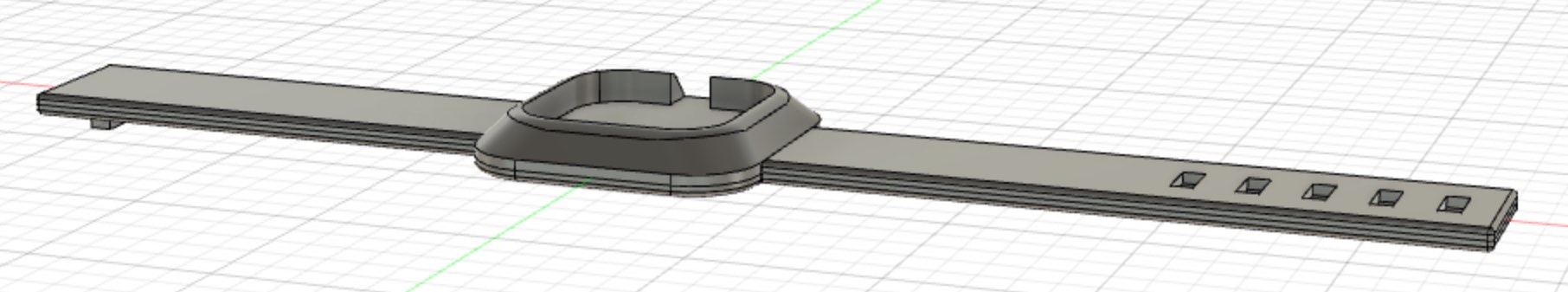 Temperature interface strap for milling and casting.