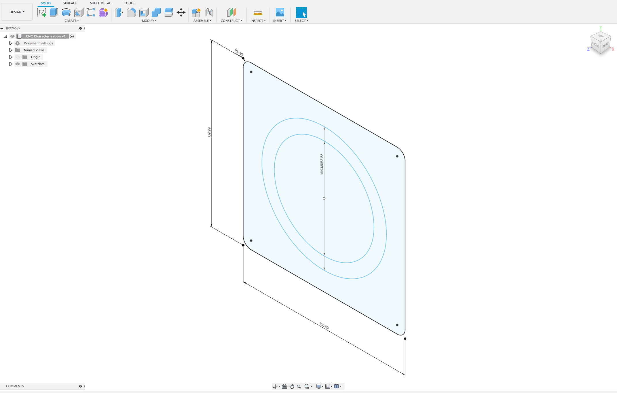 Design for First Test