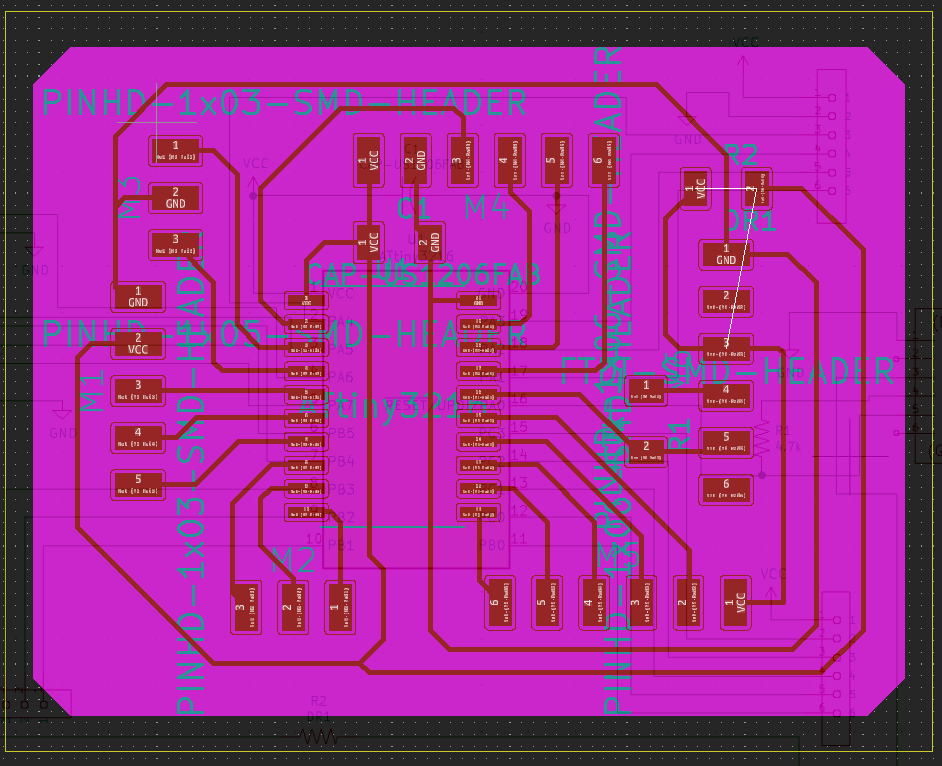 ATtiny Board Layout