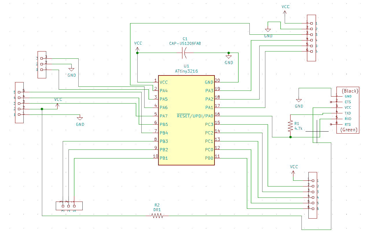 ATtiny Board Schematic