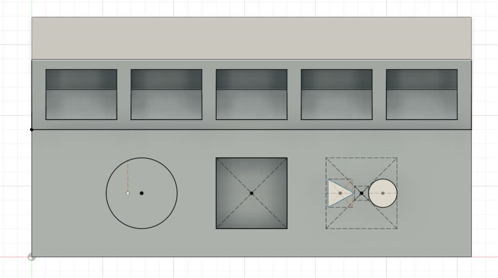 Reader Cut and Button Extrusion