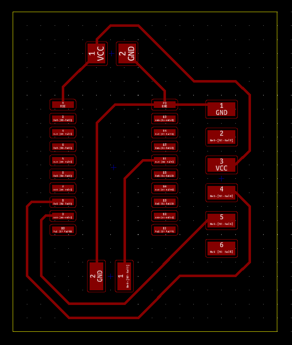 Initial Routing Layout