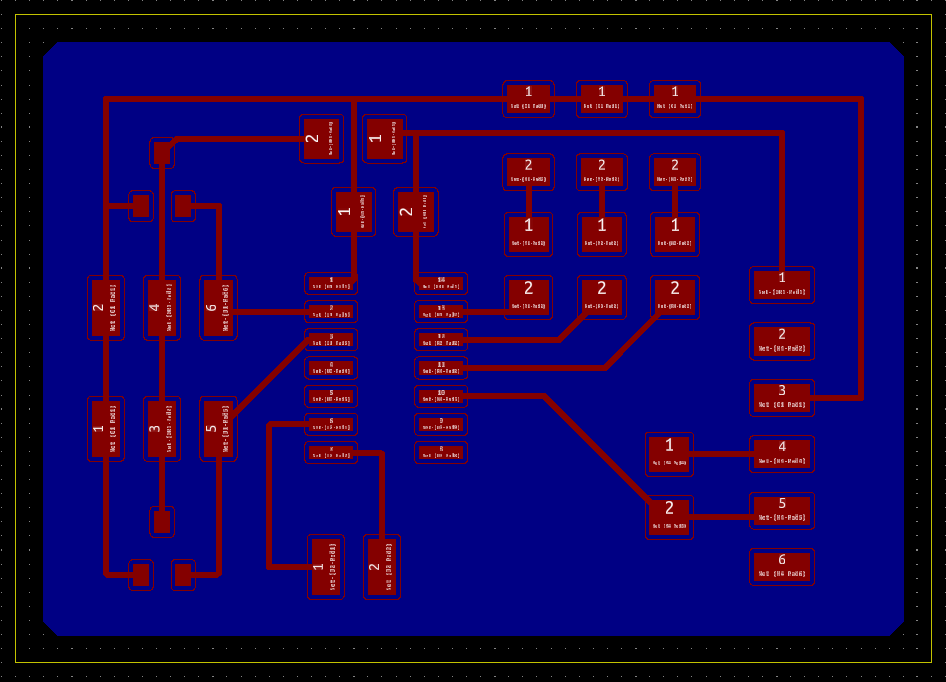 Final Board KiCad Layout