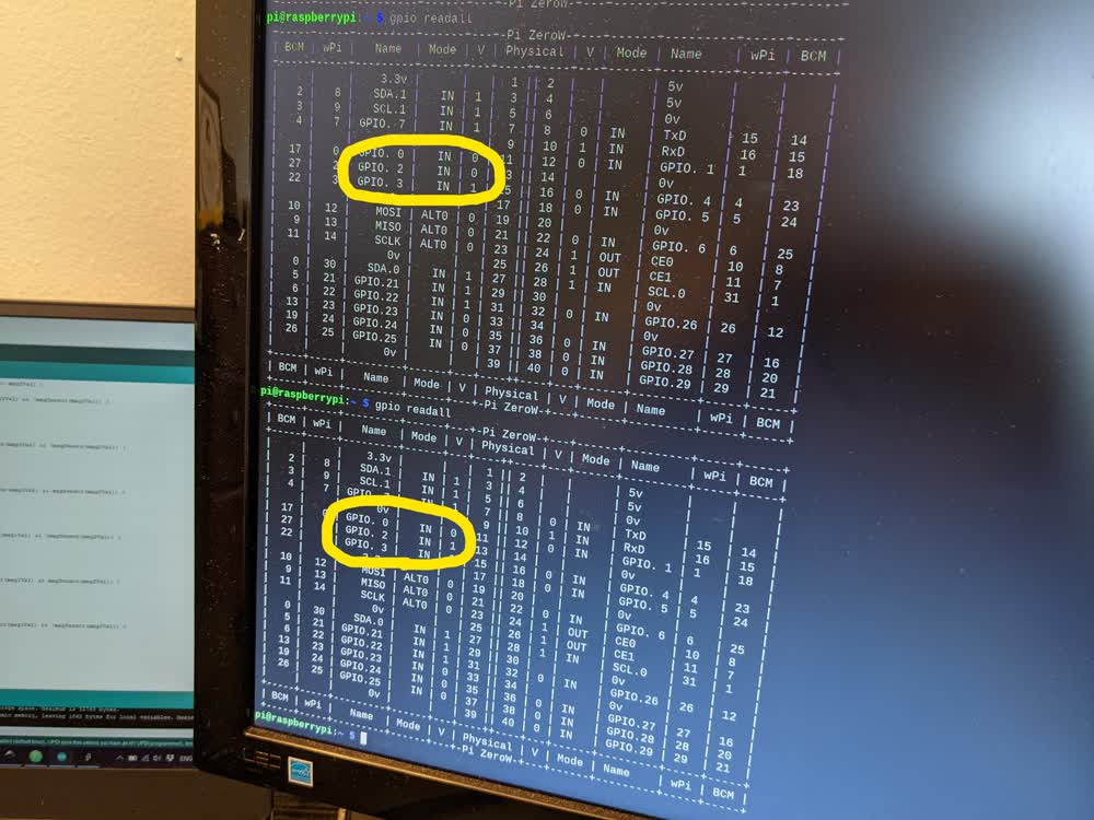 GPIO Changes from Block Switching