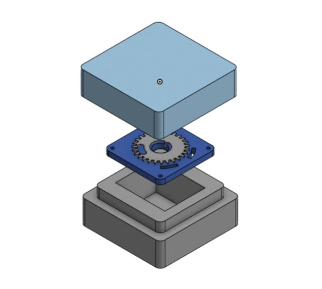 Mechanical Iris Ring Box