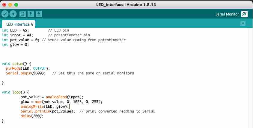 arduino code