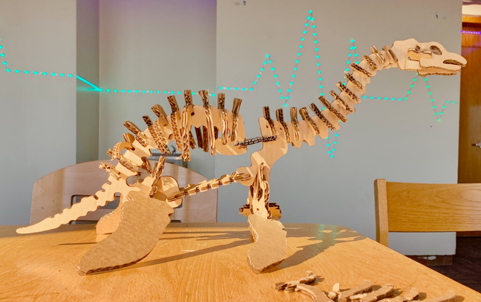 Laser Cut Dino