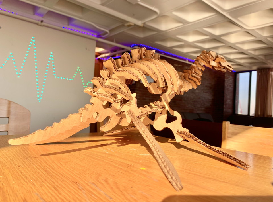 Laser Cut Dino