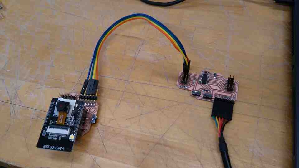 ESP32-CAM to ATTiny1614