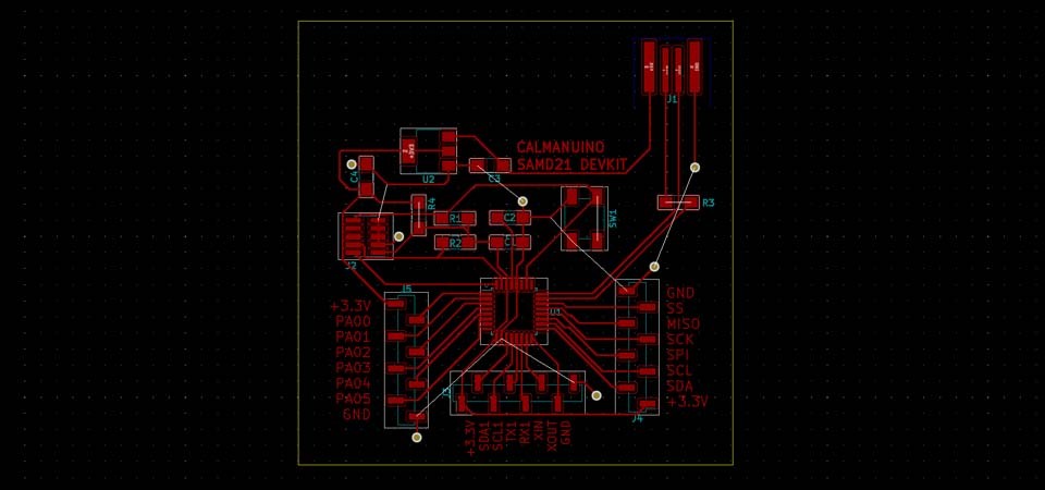 Breakout board footprint