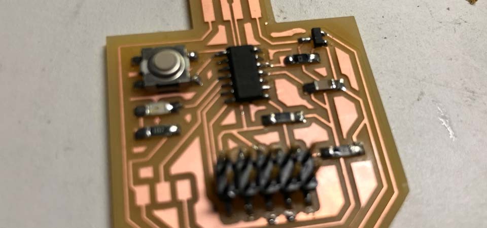 Soldered regulated board