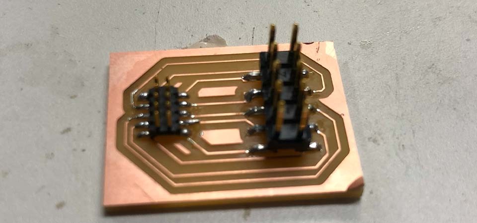 Soldered milled converter